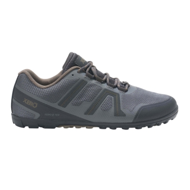 Xero Shoes Minimalne buty podróżne Mesa Trail WP (wodoodporne) asfaltowo-szare/stalowo-szare męskie