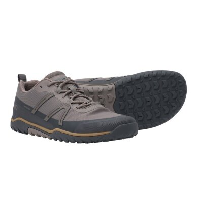 Xero Shoes Minimalne buty biegowe Scrambler Trail Low WP (wodoodporne) brązowo/asfaltowo-szare męskie