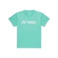 Koszulka sportowa Yonex Practice Logo 16856J (100% poliester) 2026 miętowa dla chłopców