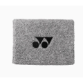 Yonex opaska na nadgarstek z logo Yonex na środku 10x8cm szara 1 sztuka