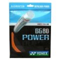 Yonex Sznur do badmintona BG 80 Power (Power+Touch) pomarańczowy 10m Zestaw