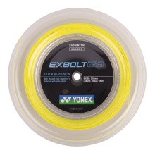 Yonex Sznur do badmintona Exbolt 65 (Kontrola) żółty 200m rolka