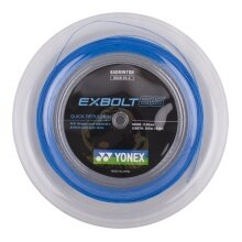 Yonex struna do badmintona Exbolt 65 (kontrola) niebieska 200m rolka