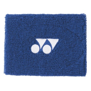 Yonex opaska na nadgarstek Yonex logo na środku 10x8cm niebiesko/biała 1 szt.
