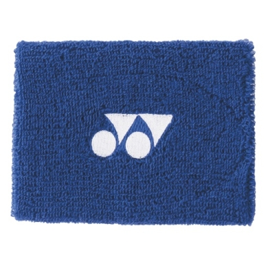 Yonex opaska na nadgarstek Yonex logo na środku 10x8cm niebiesko/biała 1 szt.