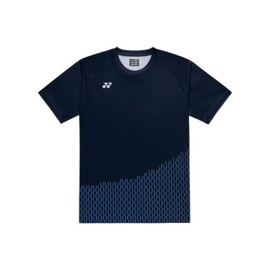 Koszulka sportowa Yonex Practice Print 16863 (100% poliester) 2026 granatowa męska