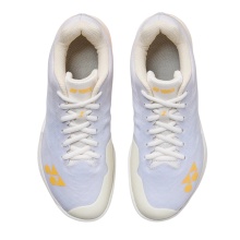 Buty do badmintona Yonex Aerus Z2 (lekkość) 2026 białe/pomarańczowe damskie