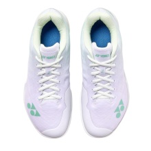 Buty badmintonowe Yonex Aerus Z2 Wide (lekkość, szerokie) 2026 białe/zielone męskie