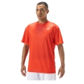 Yonex T-shirt treningowy Practice Small Logo YM0045 (100% poliester) 2024 czerwony mężczyźni