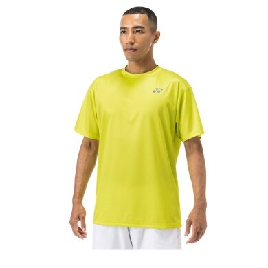 Yonex T-shirt treningowy Practice Small Logo YM0045 (100% poliester) 2024 limonkowy męski