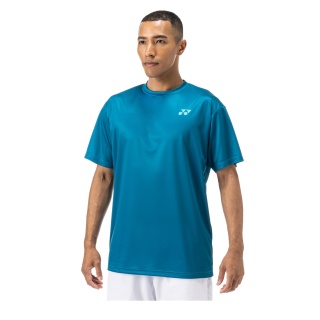 Yonex T-shirt treningowy Practice Small Logo YM0045 (100% poliester) 2024 niebiesko-zielony mężczyźni