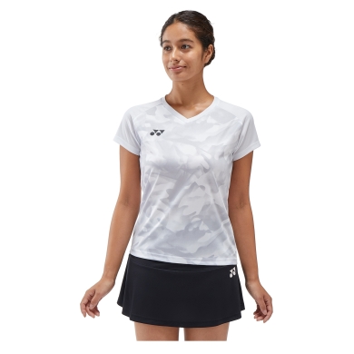 Koszulka sportowa Yonex Crew Neck Club Team YW0033 (100% poliester) 2025 biała damska