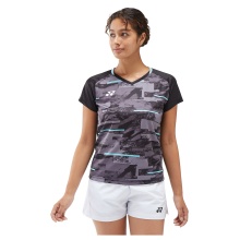 Koszulka sportowa Yonex Crew Neck Club Team YW0034 (100% poliester) czarna damska