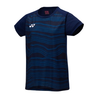Koszulka sportowa Yonex Crew Neck Club Team YM0050 (100% poliester) 2025 granatowa damska