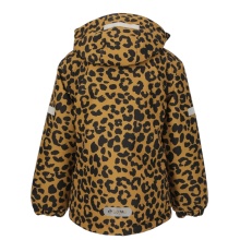 Zigzag Zimowa Kurtka Narciarska Funzone Printed Ski Jacket W-PRO 10000 (wodoodporna, wiatroszczelna) czarna/złota dla dzieci