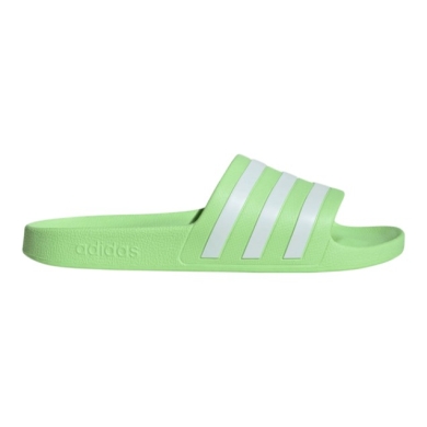 adidas klapki Adilette Aqua 3-pasy limonkowe/białe - 1 para