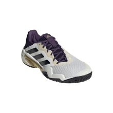 adidas buty tenisowe Barricade 13 NM Allcourt/Stabil 2025 białe/czarne/purpurowe męskie