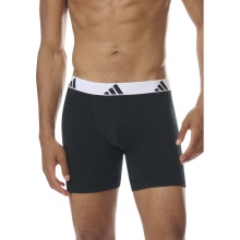 adidas bielizna bokserki męskie Active Flex Cotton czarny/biały - 3 sztuki