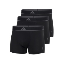 adidas bielizna bokserki Trunk Climacool Active Micro Flex Eco czarne męskie - 3 sztuki