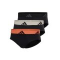 adidas bielizna slip brief Active Flex Cotton - wielokolorowy - 3 sztuki