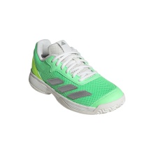 adidas buty tenisowe Courtflash Allcourt 2025 limonkowe dziecięce