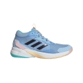 adidas Halowe buty do tenisa CrazyFlight 6 Mid niebiesko-kolorowe damskie