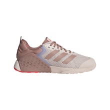adidas Buty fitness Dropset 3 Trener beżowo-brązowe Damskie