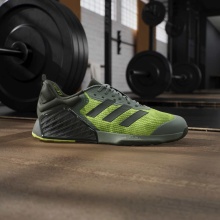 adidas Buty fitness Dropset 3 Trener ciemnozielony/lime męskie
