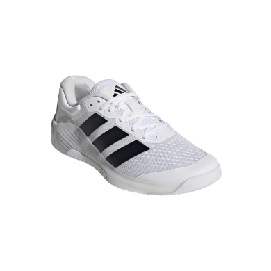 adidas Buty fitness Dropset 4 Power Trainer biało-czarne męskie
