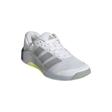 adidas Buty fitness Dropset 4 Power Trainer biało/srebrno/niebieskie damskie