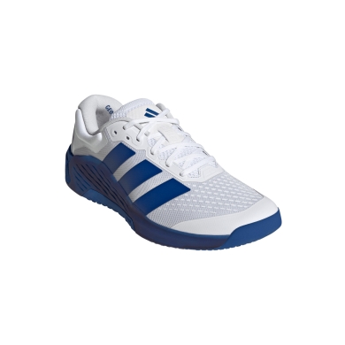 adidas Buty fitness Dropset 4 Power Trainer biało/royalblue męskie