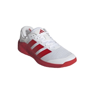 adidas Buty fitness Dropset 4 Power Trainer biało/czerwone męskie