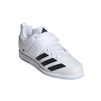 adidas Buty fitness Powerlift 5 2025 (buty do podnoszenia ciężarów) białe/czarne męskie
