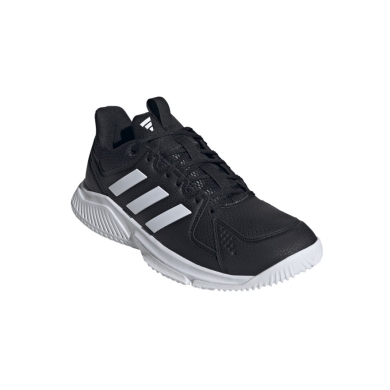 adidas halowe buty sportowe Court Flight czarne/białe męskie