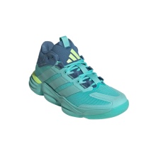adidas Halowe buty do koszykówki Courtstabil mintowy/aqua damskie
