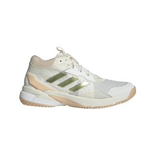 adidas Halowe buty do tenisa CrazyFlight 6 Mid białe/złote damskie