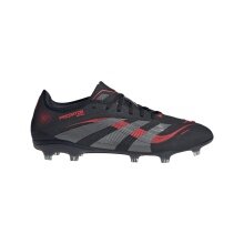 adidas buty piłkarskie Predator Pro FG na twarde podłoża (naturalna trawa) czarne/szare/czerwone męskie
