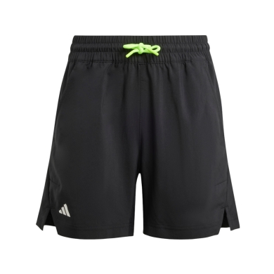 spodenki tenisowe adidas Short Pro czarne dla chłopców