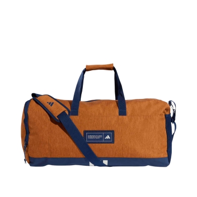 torba sportowa adidas 4ATHLTS torba typu duffel średnia - 39 litrów - brązowa/navyblue