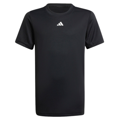 adidas T-shirt tenisowy Tee Pro 2025 czarny chłopcy