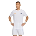 adidas Koszulka tenisowa Hot Egg Graphic (mieszanka bawełny) biała męska