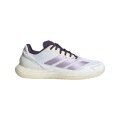 adidas buty tenisowe Defiant Speed Allcourt 2025 białe/fioletowe damskie