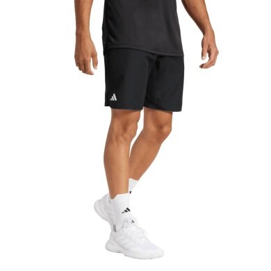 spodenki tenisowe adidas Club Shorts 9 cali (optymalna swoboda ruchów) czarne męskie