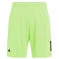 adidas Spodenki tenisowe Short Club 3-Pasy 2025 limonkowe chłopcy