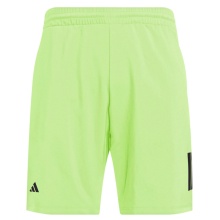 adidas Spodenki tenisowe Short Club 3-Pasy 2025 limonkowe chłopcy