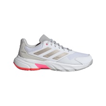 adidas buty tenisowe CourtJam Control 3 Allcourt 2025 białe/srebrne damskie