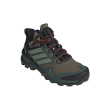 adidas Buty trekkingowe Terrex Skychaser Mid GTX (wodoodporne) oliwkowo-zielone/czarne męskie