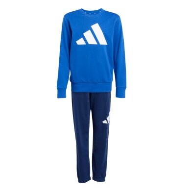 adidas dres treningowy Essentials Jogger (bawełna) niebieski/granatowy dziecięcy