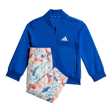 adidas dres sezonowy Essentials Adiraptor niebiesko-beżowy dla chłopców