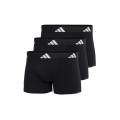 adidas bielizna bokserki trunk Active Flex Cotton czarne męskie - 3 sztuki